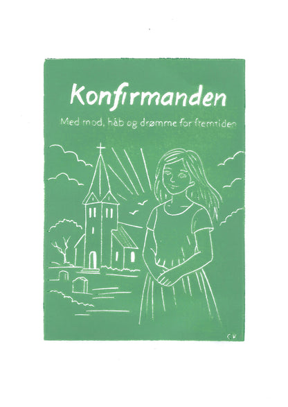 Konfirmanden - Pige A4